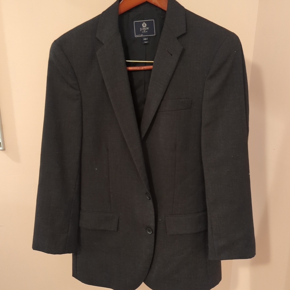 J Crew Suit Grey Suit 38 R / 32x26